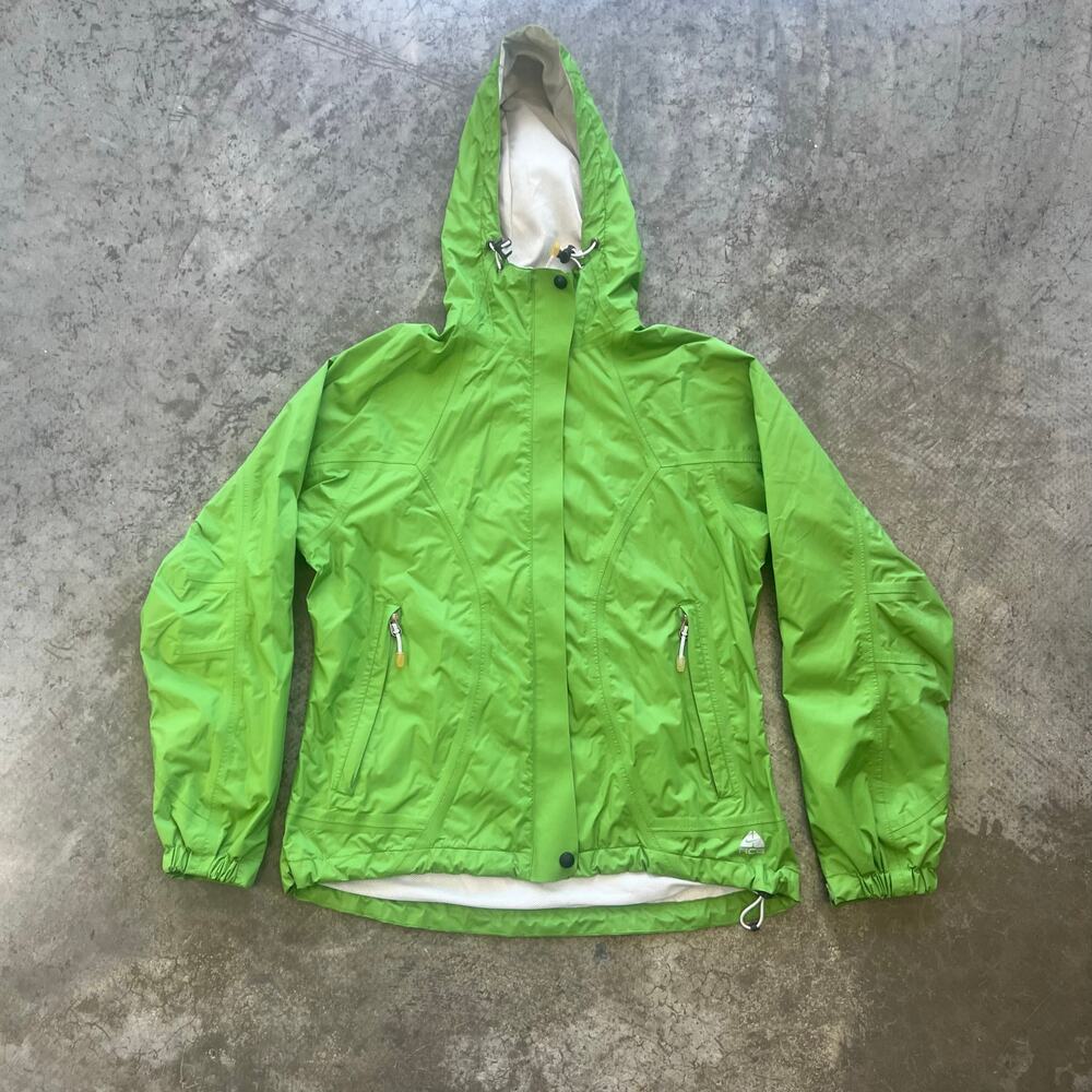 Nike ACG FitStorm Jacket Women's Medium Green Hooded Rain Coat Outer Layer 3